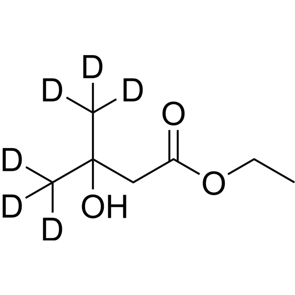 Ethyl 3-hydroxy-3-methylbutanoate-d6 (Ethyl 3-hydroxy-3-methylbutyrate-d6) 30385-86-5